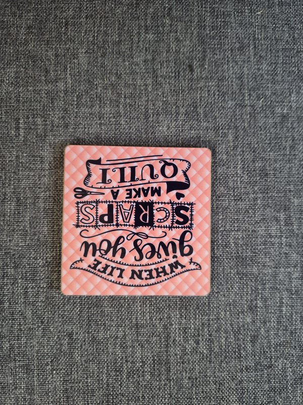 Patchwork Style Quilting Decorative Magnet