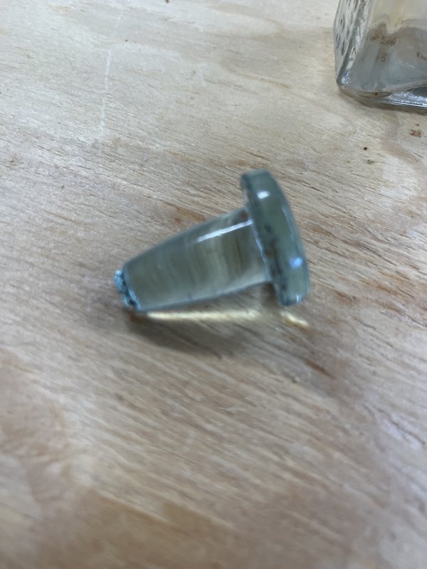 Vintage Clear Glass Stopper