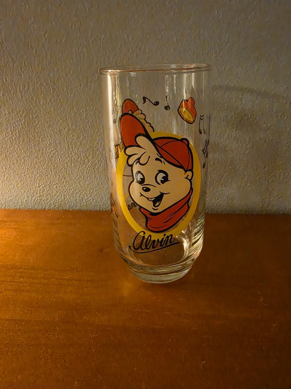 Alvin Chipmunk Glass