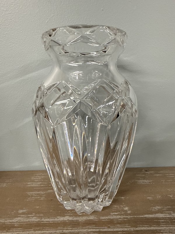 7.5” Crystal Vase