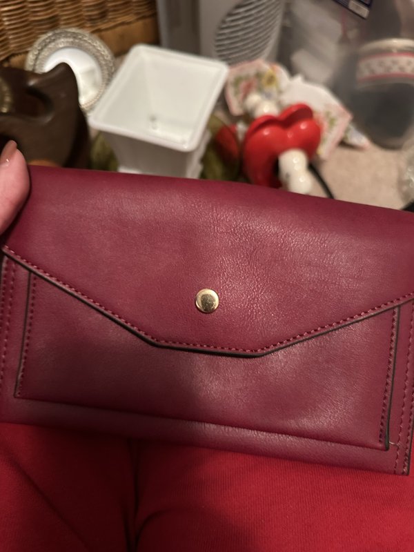 Maroon Purse