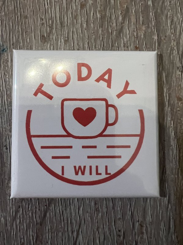 Today I will Magnet