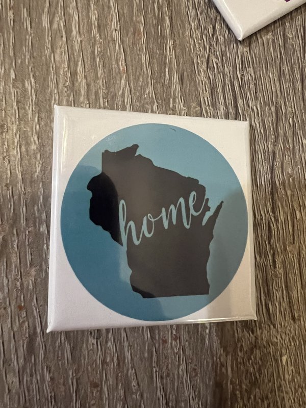 Wisconsin Home Magnet