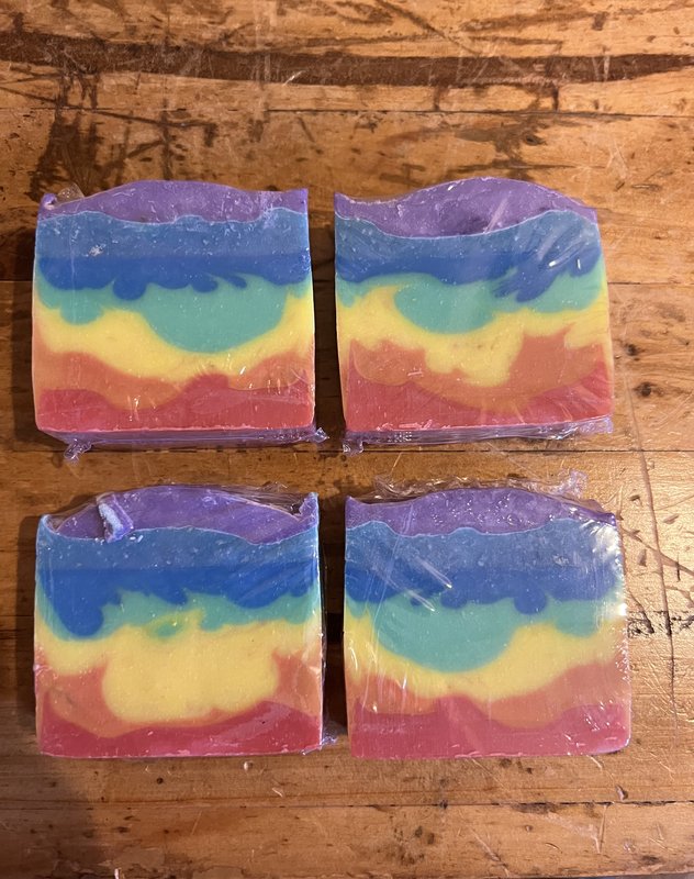 Rainbow Soap