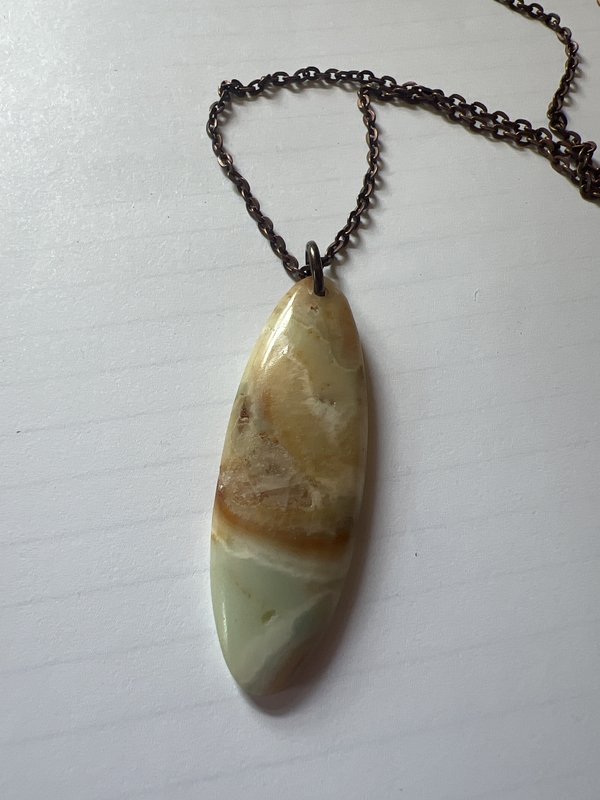 Copper Amazonite Necklace
