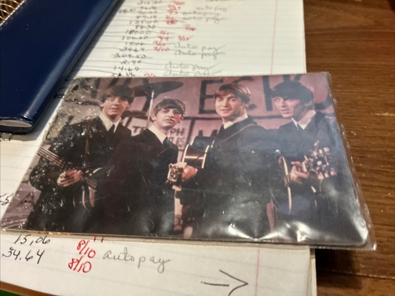 jk   Beatles Magnet 6x4 in
