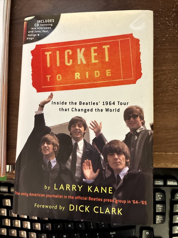 jk Beatles 'Ticket to Ride' Book with CD