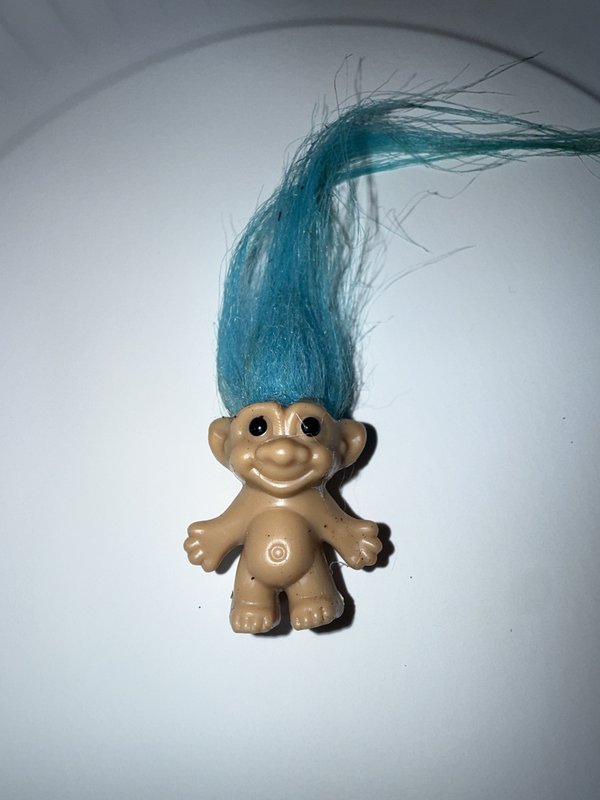 Vintage Troll Doll Keychain