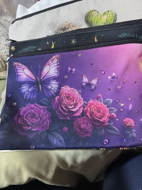 Embellished Butterfly Bag
