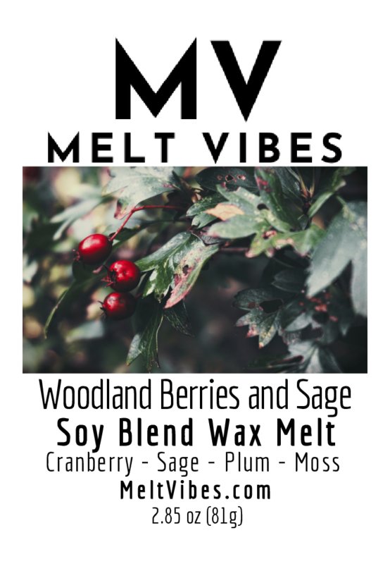 Woodland Berries and Sage Wax Melt