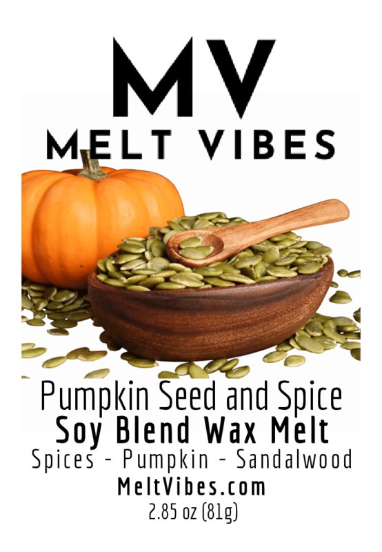 Pumpkin Seed and Spice Wax Melt