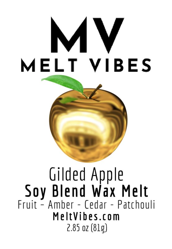 Gilded Apple Wax Melt