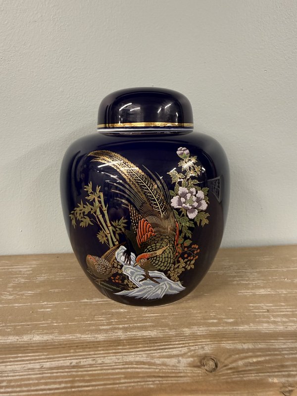 Pheasant Ginger Jar