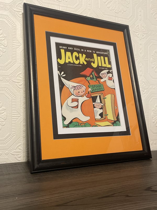 Framed Jack and Jill Magazine Cover