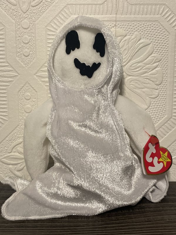 “Sheets” Ty Beanie Baby Ghost