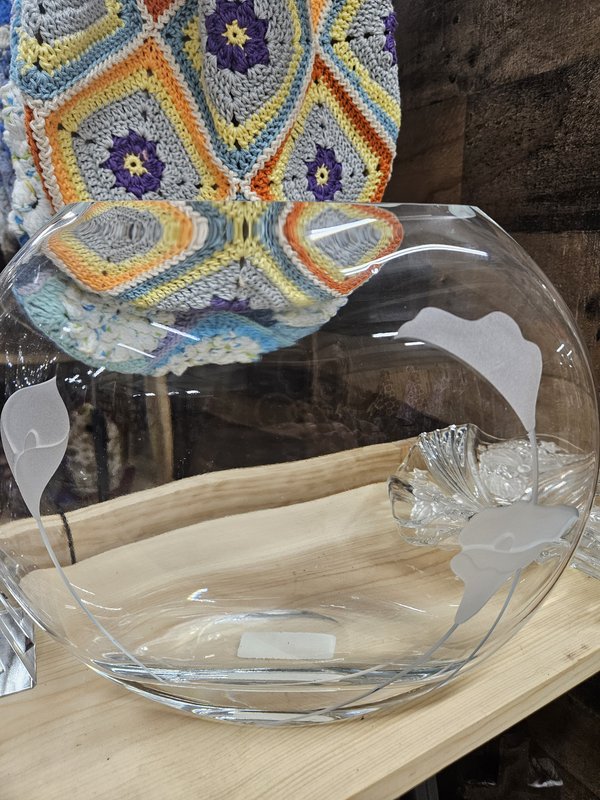 Crystal vase