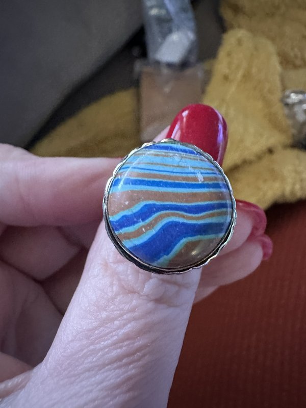 blue wave ring