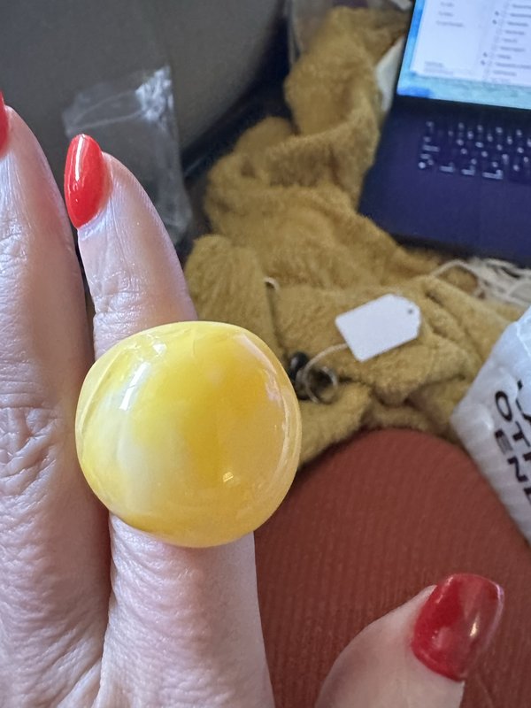 yellow ring