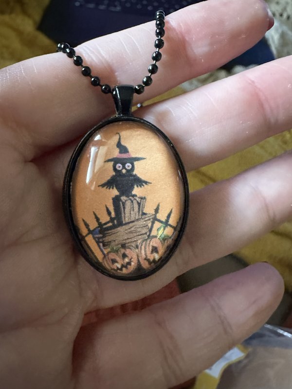 Halloween necklace