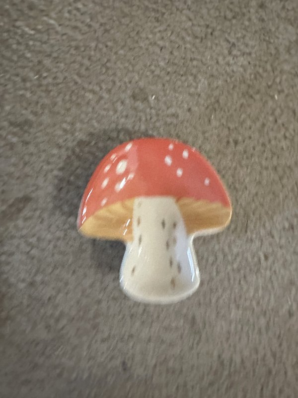 mushroom trinket dish
