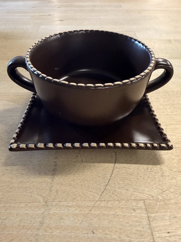 Soup Mug & Saucer