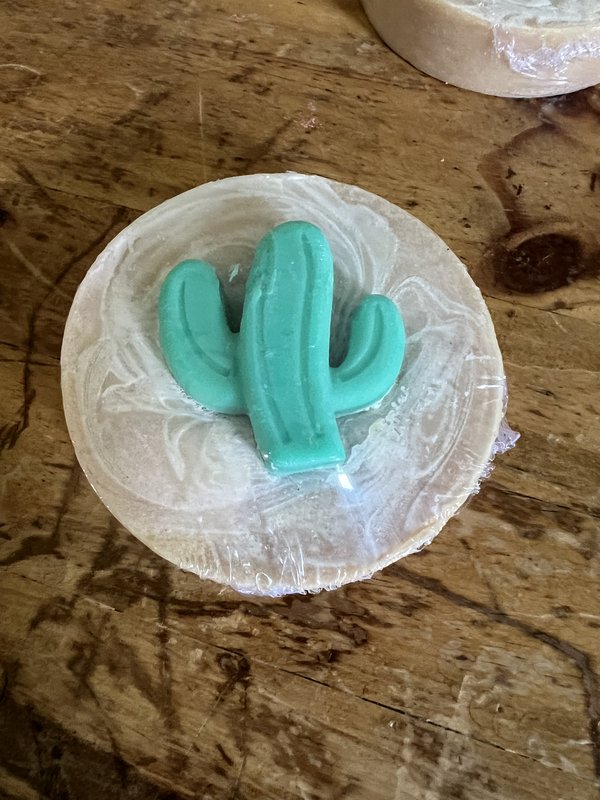 Round Cactus Soap