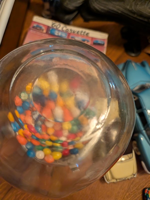 Vintage Ford Chickle Chew Gumball Machine