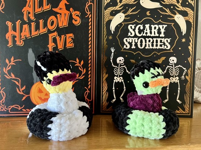 Bride of Franken Ducky with Inner Tube