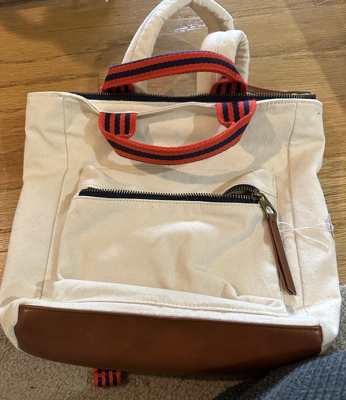 White Backpack
