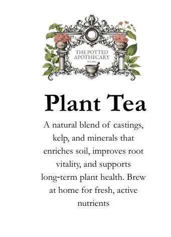 2 Pack Plant Tea - Handcrafted Nutrient Brew for Houseplants