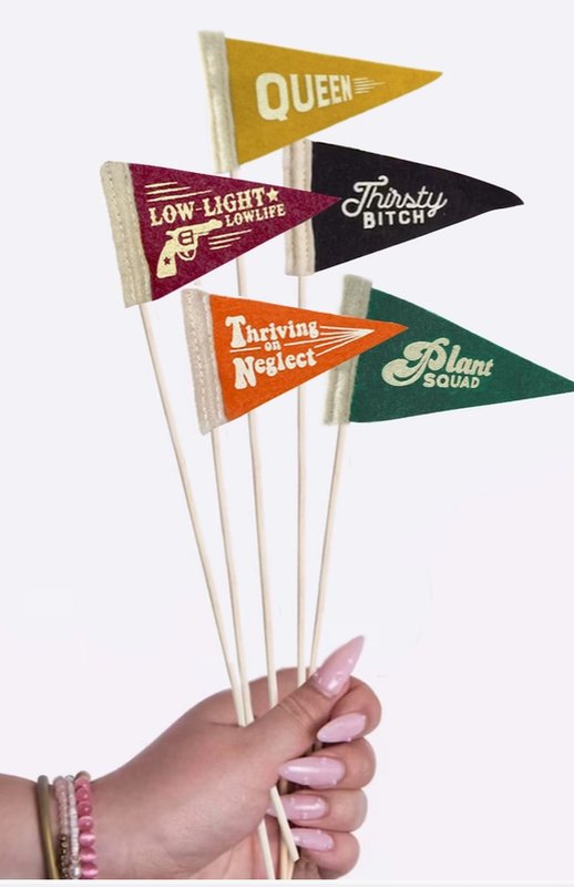Plant Pennants - Plant Squad Plant Stake