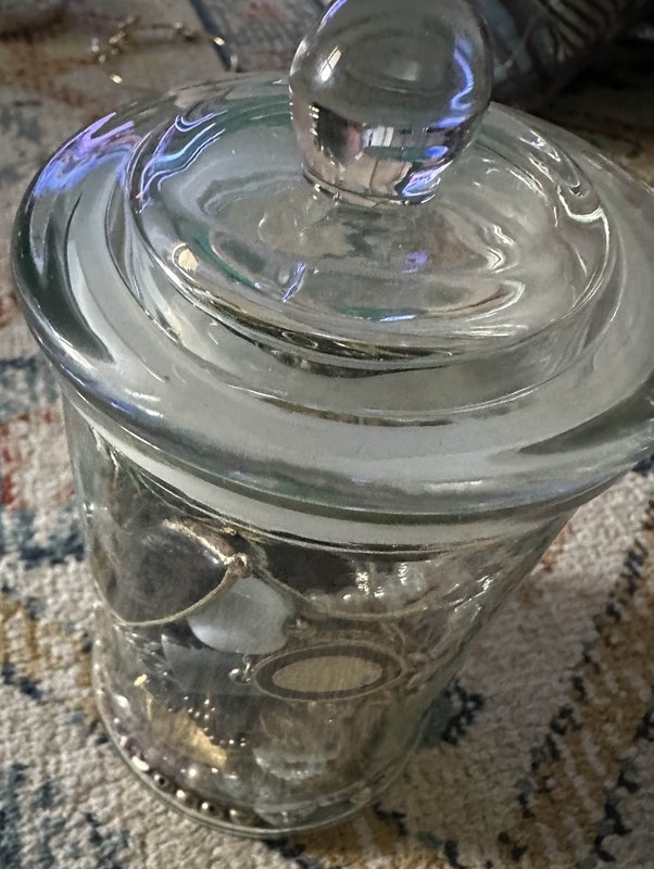 small jewelry jar