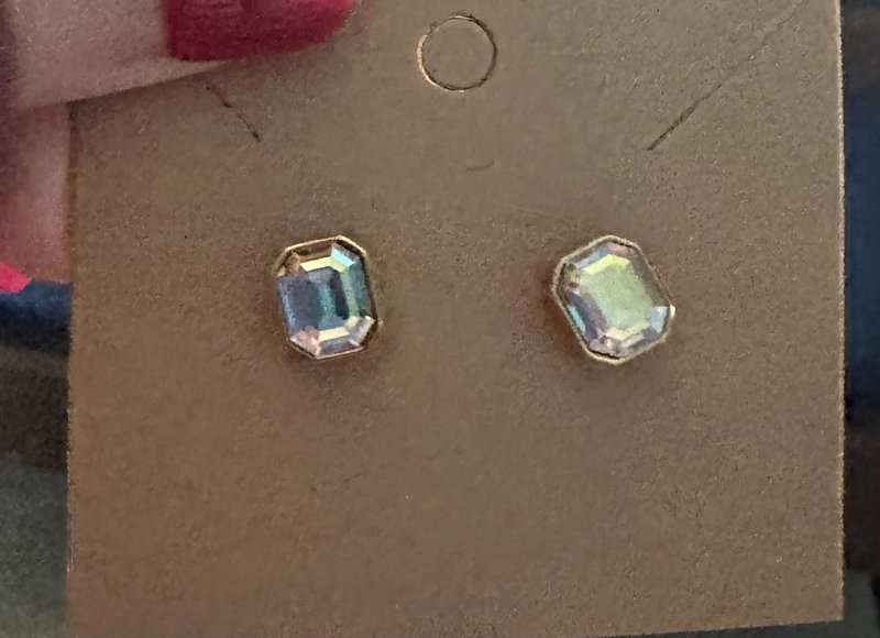 rhinestone earrings