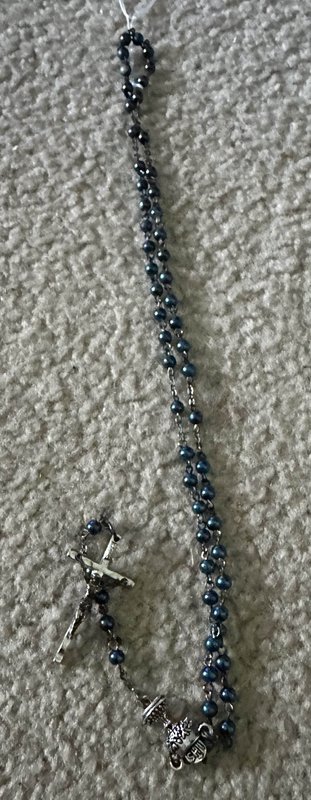 blue rosary