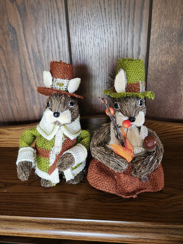 Sisal Squirrel pair