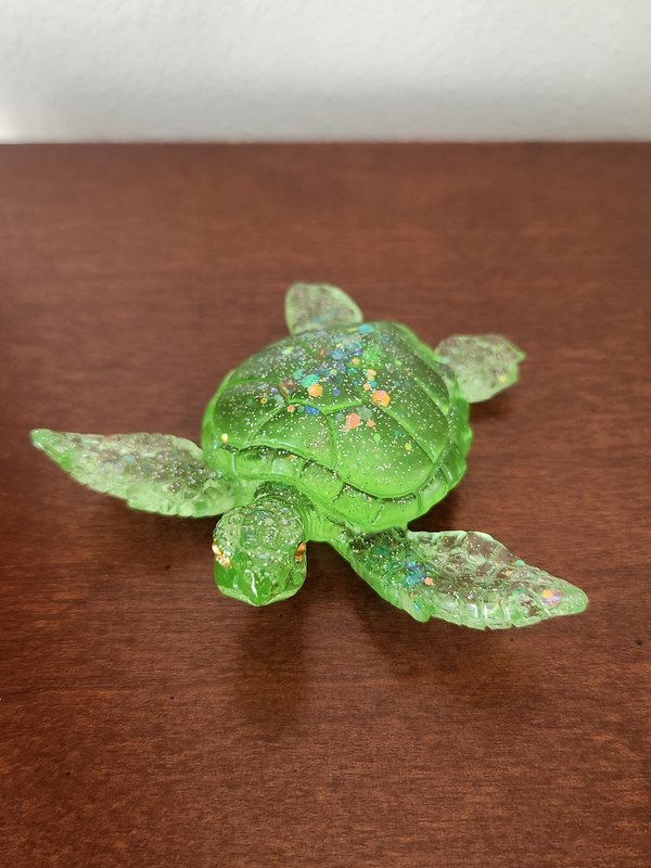 Resin turtle figurine