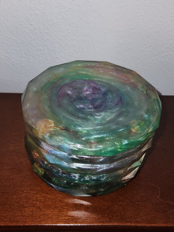 XL multicolor coaster set