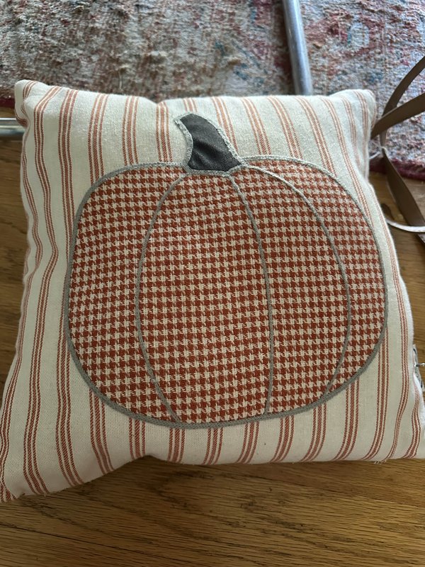 Pumpkin pillow