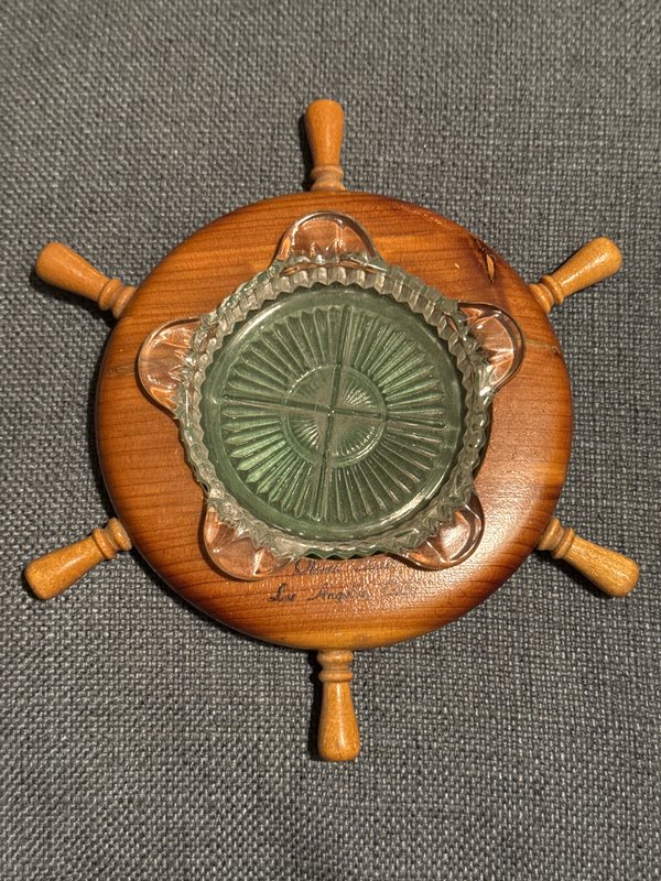Ship Wheel Ashtray