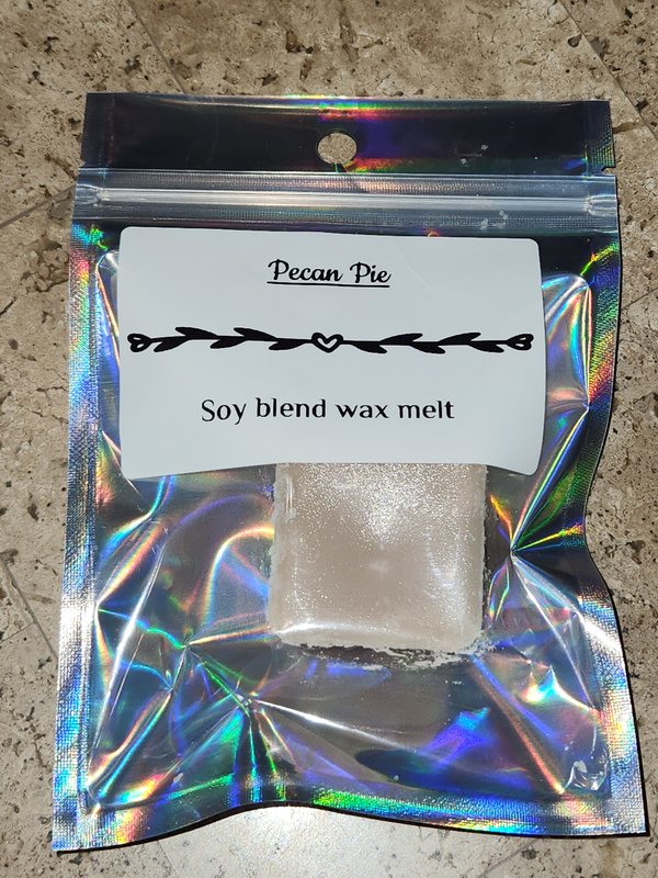 "Pecan Pie" sample size wax melt