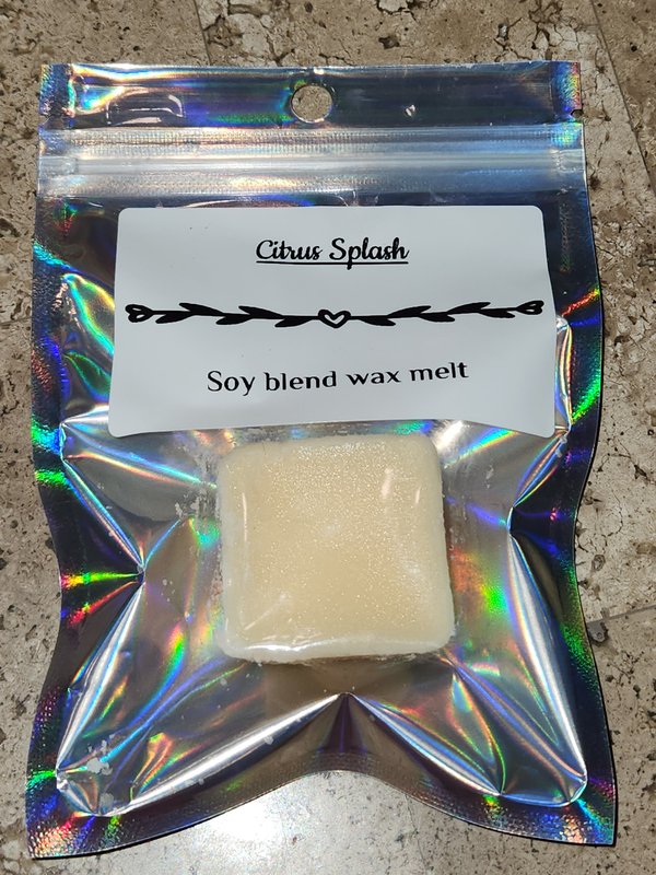 "Citrus Splash" Sample wax melt