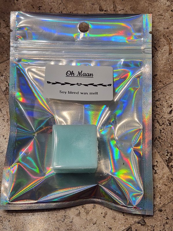 "Oh Maan" sample wax melt