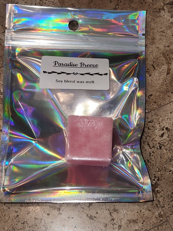 "Paradise Breeze" sample wax melt