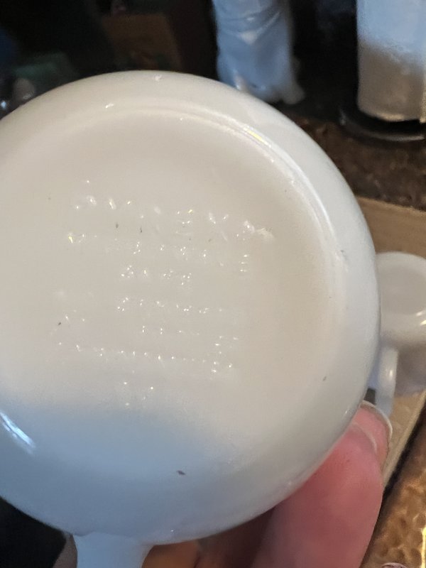Single Pyrex Crazy Daisy Cup
