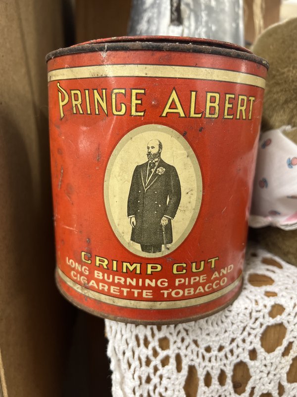 Prince Albert tobacco can