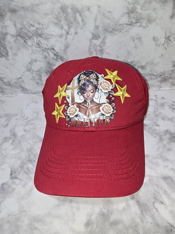 Distressed / Damaged Ball Caps