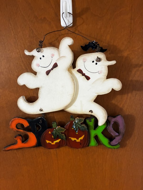 Halloween Spooky Sign