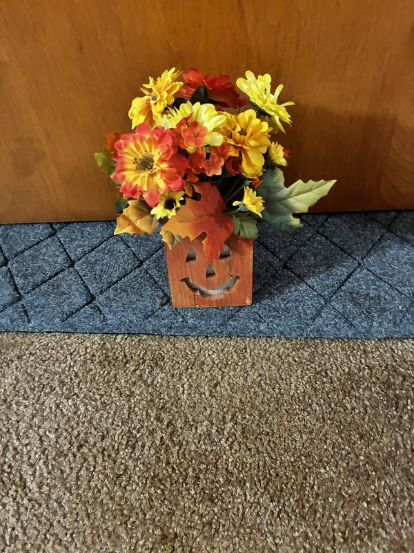 Fall Halloween Flowers