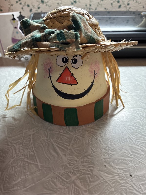 Ceramic Scarecrow