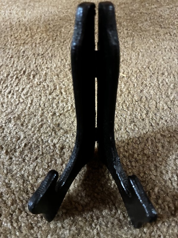 Black Wooden Plate Holder